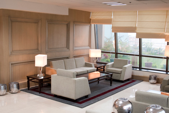 Cbi Headquaters Delhi lounge Designed by Sahil & sarthak